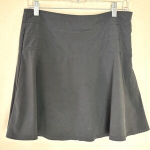 Athleta Womens Stretch Everyday Swing Skort Tennis Pickelball Black Size 6
